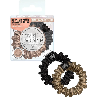Invisibobble Sprunchie Slim Bella Chrome 2 stk