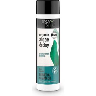 Organic Shop Organic Algae & Clay Mineralshampoo Til skrøbeligt hår 280 ml - 280 ml