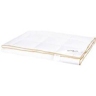 Sommerdyne 200x200 cm - Dobbeltdyne - Dyne med moskusdun - Borg Living let og luftig sommerdyne dobbelt