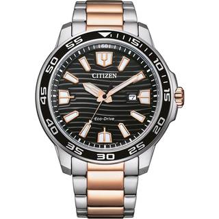 Citizen AW1524-84E Marine Sort/Rosaguldtonet stål Ø46 mm