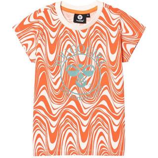 Hummel Olivia T-shirt, Carrot, 122