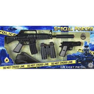 Specialforce metal legetøjsvåben Pistol/Gevær Sæt 42956