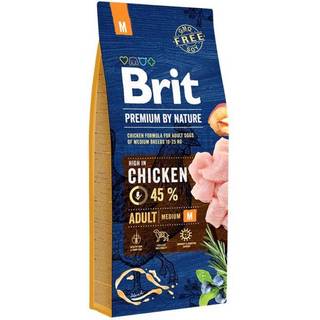 Brit Premium by Nature Adult, Medium breed 15 kg