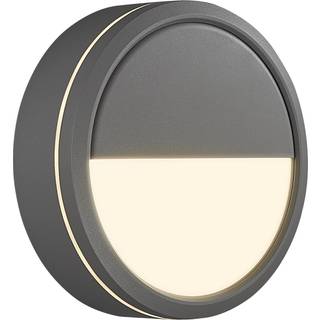 Nordlux Ava Smart LED loftslampe grå 9.5W 600lm 159D – 827 - ekstra varm hvid | dæmpbar - IP54