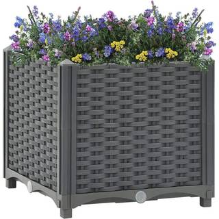 Højbed Polypropylen - Blågrå / 40 x 40 x 38 cm