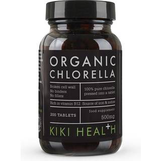 KIKI Health - Chlorella Økologisk, 500mg - 200 tabletter