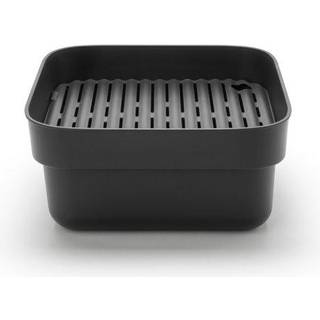 Opvaskebalje med rist fra Brabantia - Dark Grey