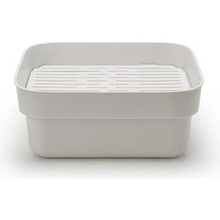 Opvaskebalje med rist fra Brabantia - Light Grey