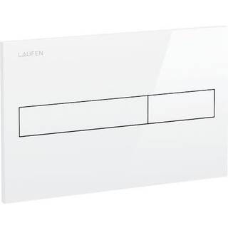 LAUFEN betjeningsplade, hvid