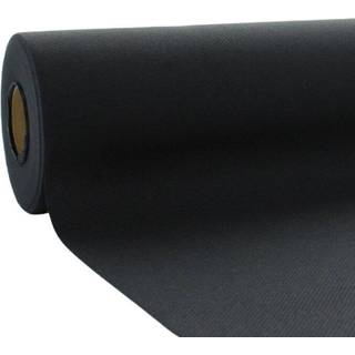 Sort Airlaid papirdug, 1,20 x 25 m.