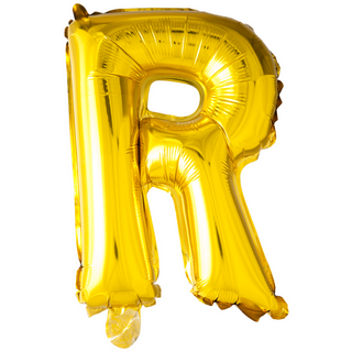Folie ballon R, guld 41 cm