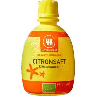 Urtekram Citronsaft Ø - 125 ml.