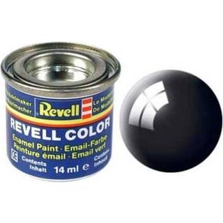 Revell Enamel 14 ml. black, gloss [Levering: 1-2 dage]