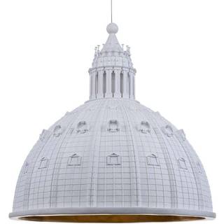 Seletti - Cupolone Quarantacincinque Pendel Ø45 White