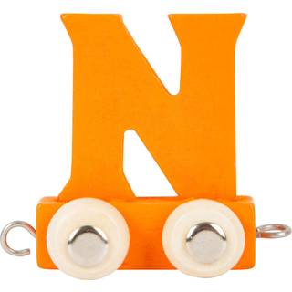 Small Foot - Wooden Letter Train Color - N
