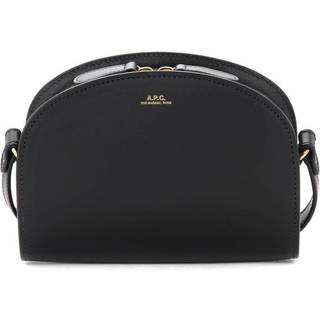 A. P.C A. P.C. Black Mini Half-Moon Bag