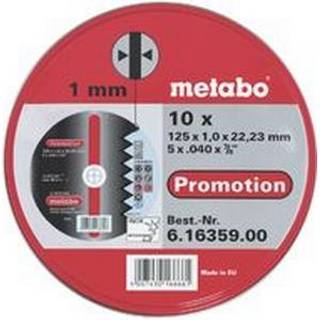 Metabo 616359000 Skæreskive lige 125 mm 22.23 mm 10 stk