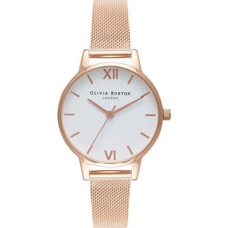 Olivia Burton OB16MDW01 Classic Rose Mesh Bracelet Watch - W28122