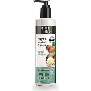 Organic Shop Macadamia & Avocado Nærende brusegel 280 ml - 280 ml