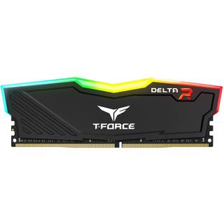 Team Group T-Force Delta RGB DDR4-3200 - 16GB - CL16 - Dual Channel (2 pcs) - Intel XMP - Sort med RGB
