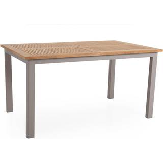 Lyon teak bord 152 / 210 cm sort