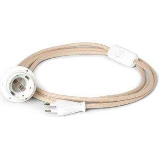 Fabric Cord Set - Wall Lamp - Sand