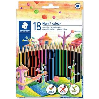 Staedtler Noris Colour 18 stk. ass. 100% PEFC