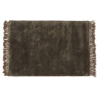 Nordal Noble tæppe - 60x90 - varmgrå