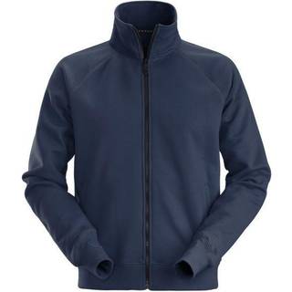 Sweatjakke Med Lynlås Str: Xl Navy Snickers Workwear