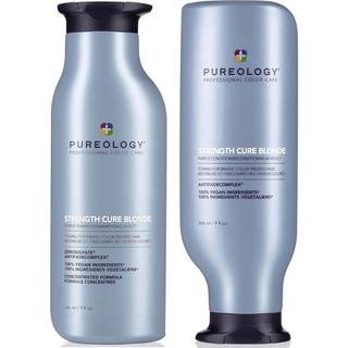 Pureology Strength Cure Blonde Balsam til blond hår til kvinder 266 ml - 266 ml