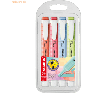 swing cool Textmarker Pastell Set 4 Stück