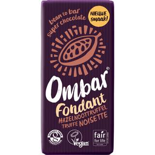 Ombar Hasselnødde Trøffelfyld Ø - 70 g.