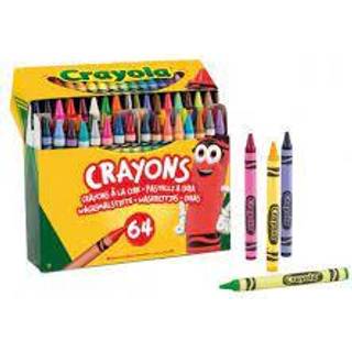 Crayola: Farvede kridt - 64 stk.