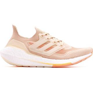adidas Ultra Boost 21 Neutral Running Shoe Women - Pink, White, Size 4.5 - pink