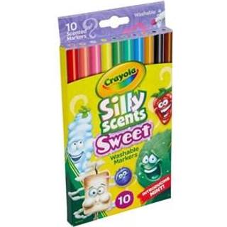 Crayola: 10 tynde, vaskbare tuscher