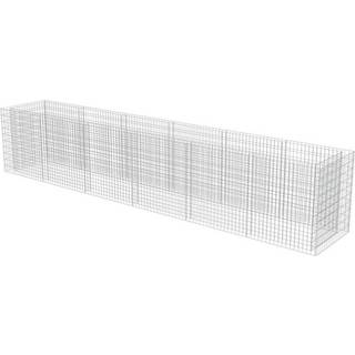 gabion-højbed 540x90x100 cm galvaniseret stål