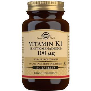Solgar Vitamin K1 100ug - 100 tab