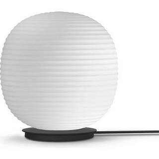 New Works Lantern Globe bordlampe small Frosted white opal glass