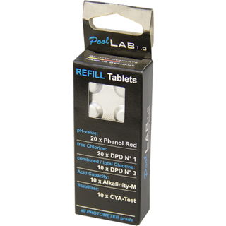 Refill testtabletter til Pool Lab