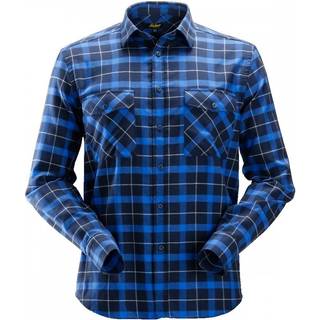 Snickers 8516 allroundwork, let flannelsskjorte navy/blå L