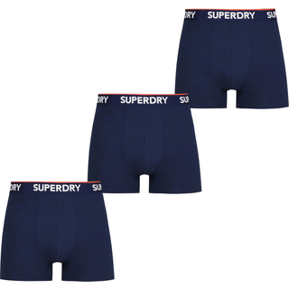 Superdry Klassiske boksershorts, 3-pak, fremstillet i økologisk bomuld