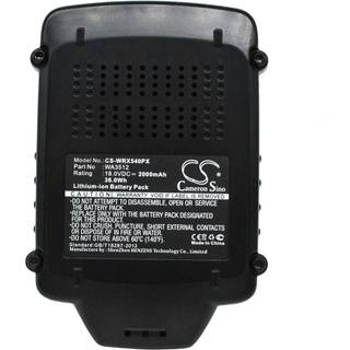 Batteri til Robotplæneklipper Worx Landroid WG783E