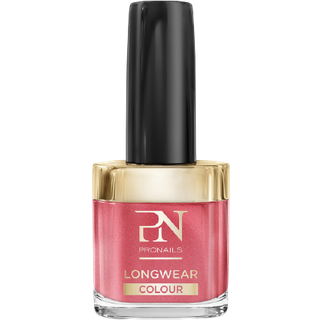 PRONAILS - LongWear Neglelak 281 - 10 ml - Sugar High / Koral glittereffekt