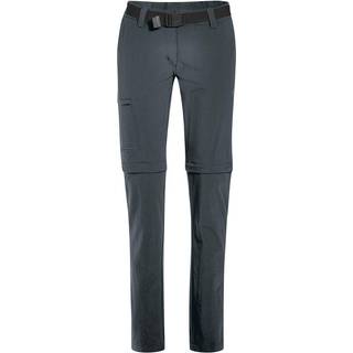 Maier Sports Women's Inara Slim Zip Trekking bukser Damer størrelse 46 - Regular farve grå