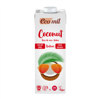 Kokosmælk u. sukker Ø Ecomil - 1 l