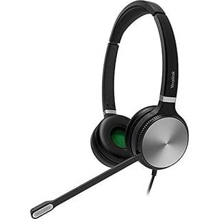Yealink YHS36 Headset Ledningsført Opkald/musik Sort, Sølv