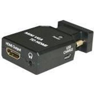 MICROCONNECT Mini VGA to HDMI Converter
