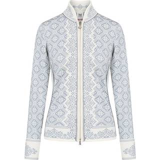 Dale of Norway Christiania Women's Jacket Offwhite/Metalgrey, Off white/metal grey, XS