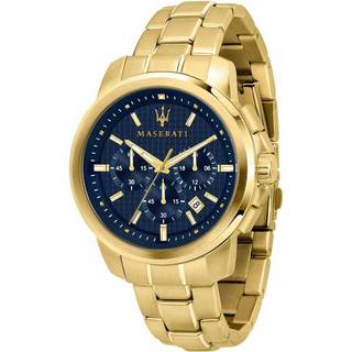 Maserati R8873621021 Sussecco Gold Plated Chronograph Bracelet Watch - W81219