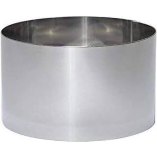 de Buyer Patisserie hoher Tortenring 24 cm - Edelstahl - Silber